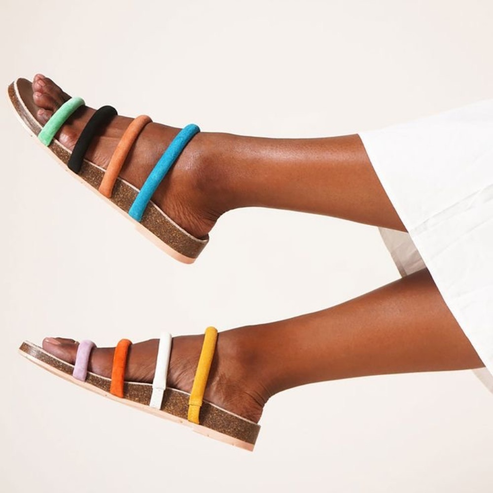 Charlotte Stone Gloria Confetti Sandals